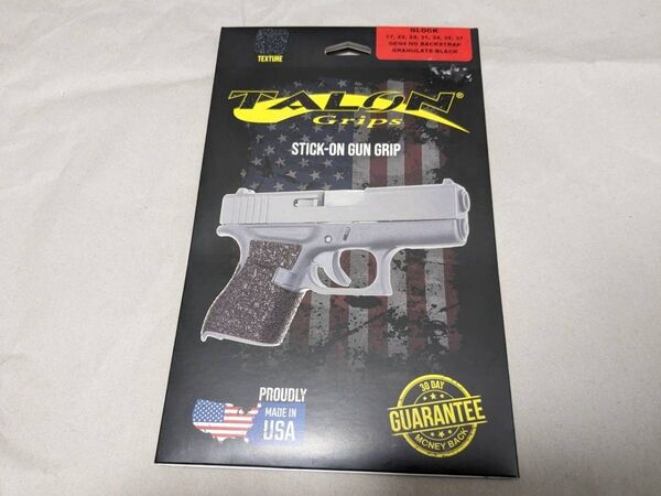 実物 TALON Grips グリップ 滑り止め GLOCK Gen4 G17 G22 G34 35 グロック マルイ VFC