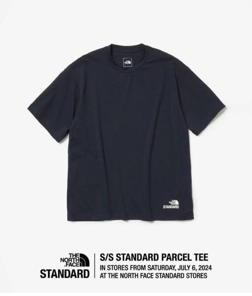 M 新品 タグ付き 送料無料 ノースフェイス スタンダード限定 Tシャツ NT32332R ブラック STANDARD 半袖T 直営店限定