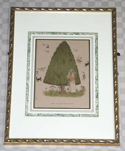  picture book illustration picture equipment Kate * Gree na way tree . tree version Marie Gold * garden cat secondhand goods 