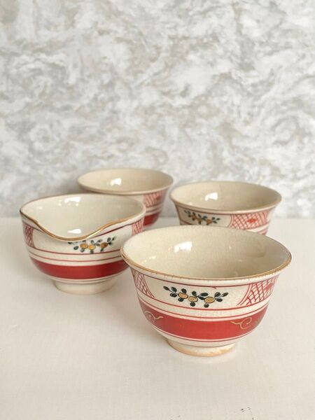 九谷焼 茶碗 茶器 湯呑 湯冷まし 茶道具 陶器 陶磁器 和食器 煎茶道具
