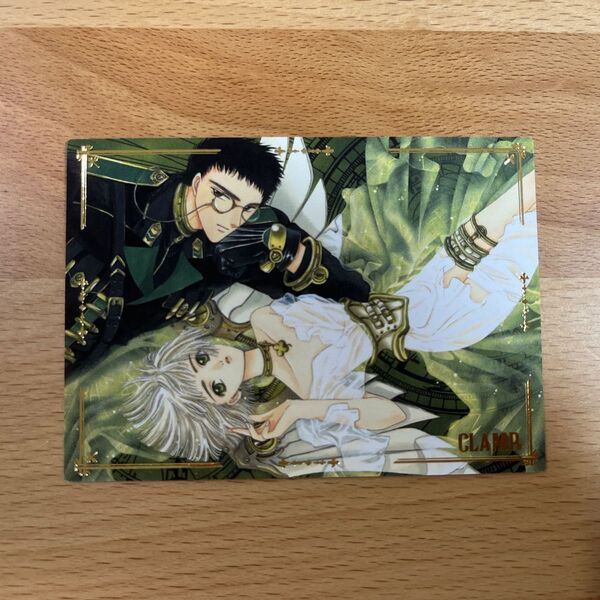 CLAMP展 CARD COLLECTION CLOVER 箔押し