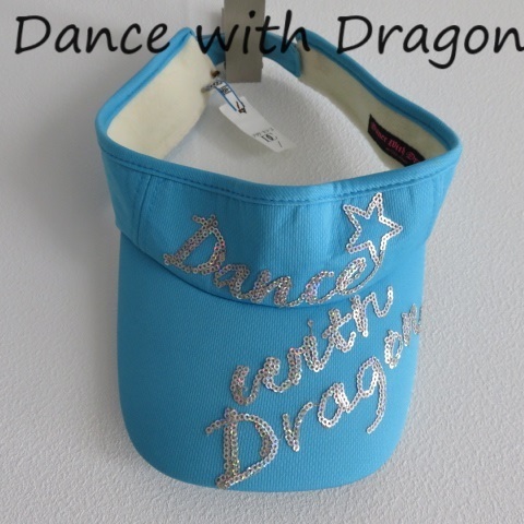 送料込 匿名配送 dance with Dragon ダンスウィズドラゴン GOLF サンバイザー