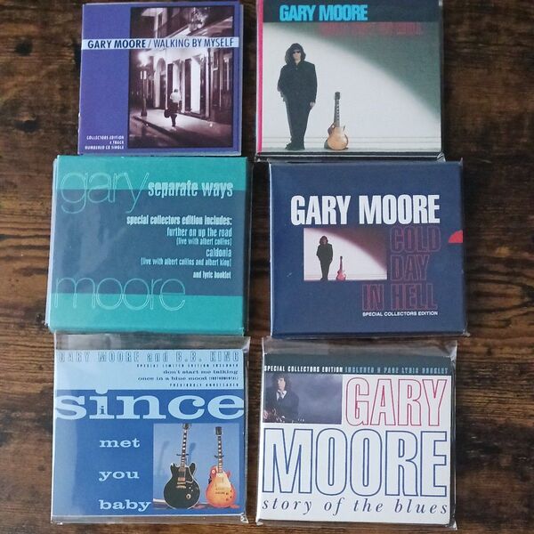 Gary Moore シングル6製品 ボックス入り、ブックタイプなど