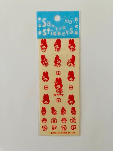 レア 1997年 マイメロディ シール