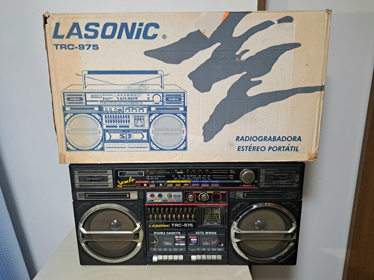 LASONIC TRC-931 通電、テープ再生確認済み LASONIC TRC-931 通電、テープ再生確認済み