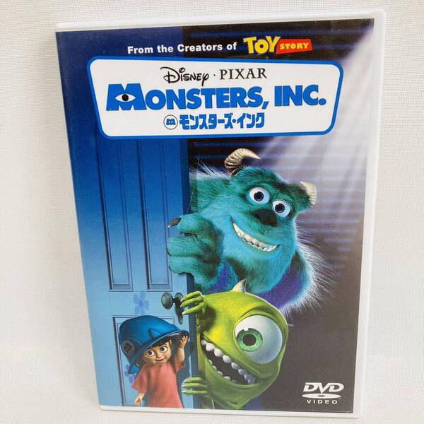 538.モンスターズインク DVD アニメ 映画 ディズニー モンスターズ・インク 正規品 サリー モンスター マイク