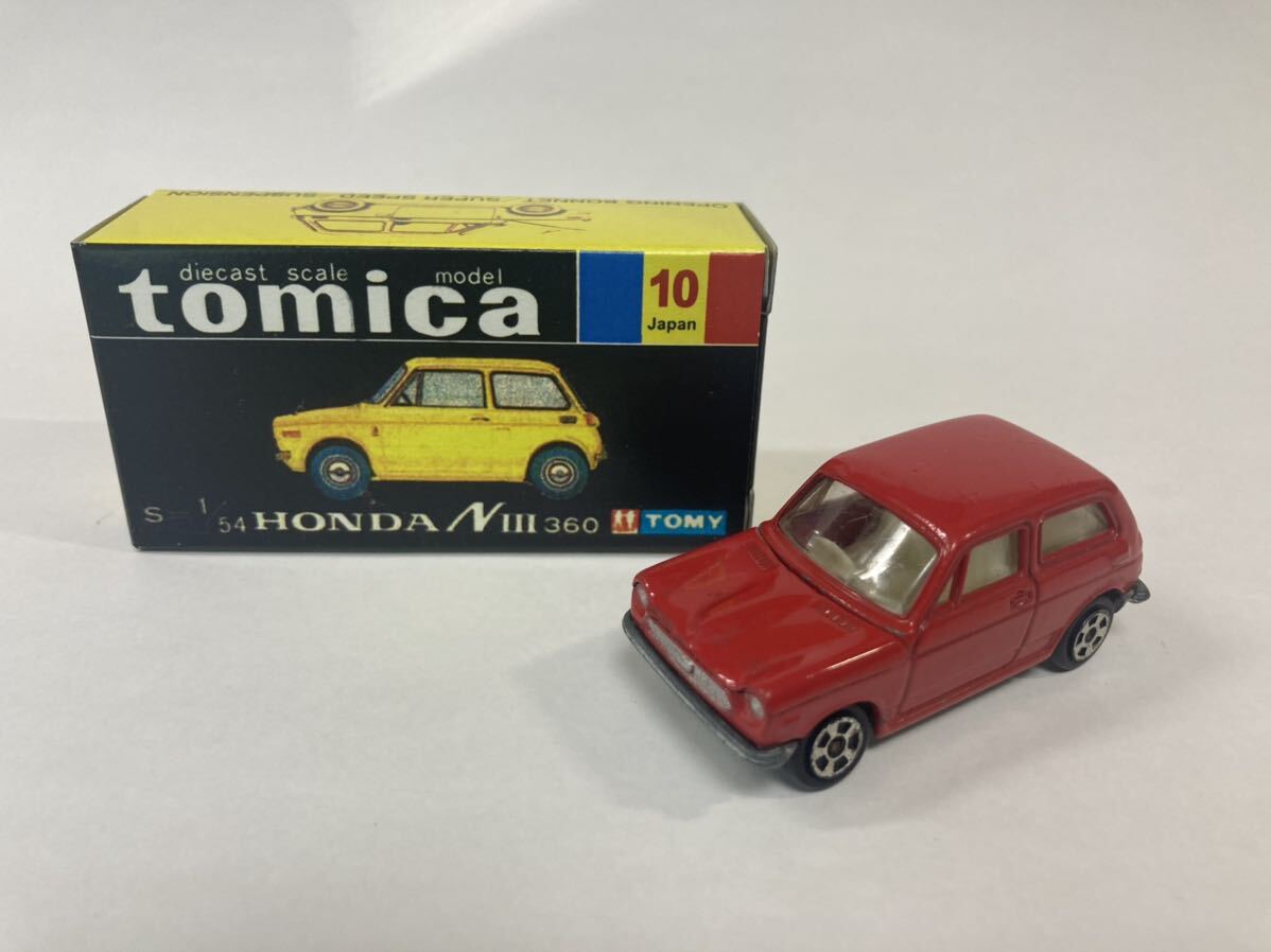 TOMICA　トミカ　ホンダ　N360　赤色　香港製