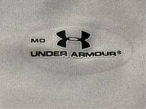 c996 UNDER ARMOUR■アンダーアーマー 半袖Tシャツ■白 サイズMD■ゆうパケお手軽210ゆうパックお手軽60レタパ510_画像3