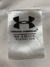 c996 UNDER ARMOUR■アンダーアーマー 半袖Tシャツ■白 サイズMD■ゆうパケお手軽210ゆうパックお手軽60レタパ510_画像4