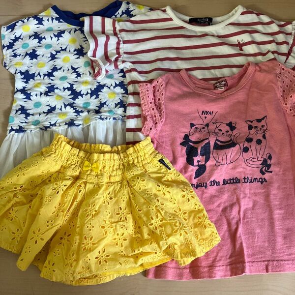 半袖Tシャツとショートパンツ セット 100センチ