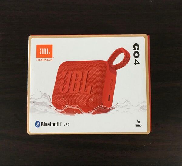 Bluetoothスピーカー JBL Go 4 JBLGO4RED Red ポータブル Bluetooth 新品未開封
