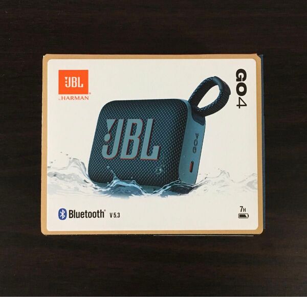 Bluetoothスピーカー JBL Go 4 JBLGO4BLU Blue ポータブル 新品未開封