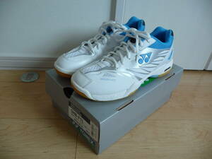 B5.40%off! YONEX SHB-F1L 111 24.5cm Yonex badminton shoes aqua blue 