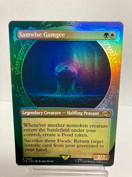 MTG【金・クリーチャー】サムワイズ・ギャムジー/Samwise Gamgee【LTR】英語版 Foil ショーケース版