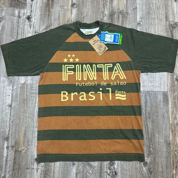 フィンタ FINTA RetroVersionレトロバージョン 激レアTシャツ サッカー Mサイズ タグ付き新品未使用