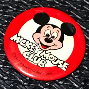  Mickey Mouse * MICKEY MOUSE * жестяная банка значок * Disney * DISNEY * немного довольно большой * диаметр 8.7cm * б/у товар * царапина загрязнения и т.п. есть 