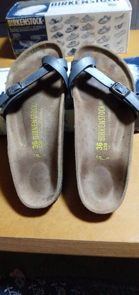 BIRKENSTOCKサンダル(シルバー)4700→2300円最終値下げ〓美品