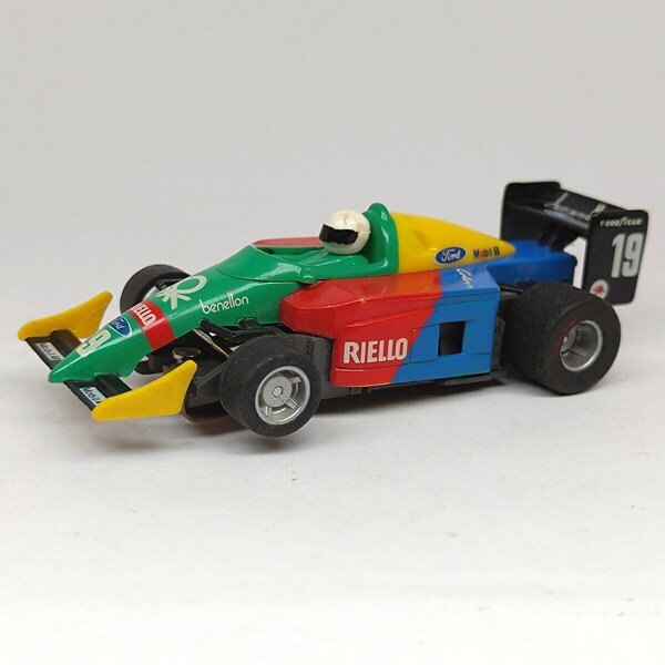 hoスロットカー F1 TYCO ベネトン 440-X2 フォード B188 当時物 ルース