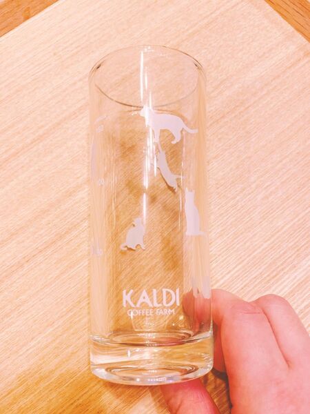 猫の日KALDI オリジナルネコグラス