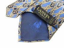 LANVIN(ランバン)　シルクネクタイ　鳥アート柄　フランス製　844549C226R26_画像2