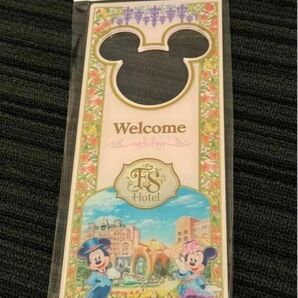 ディズニー ファンタジースプリング ホテル サインプレート ミッキー ミニー 新品 未使用 限定