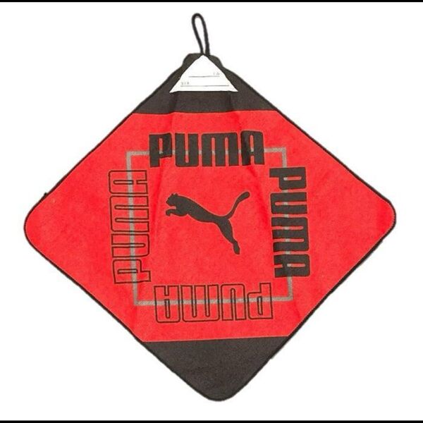 ループタオル PUMA ひも付き 30cm 幼稚園 保育園 こども園