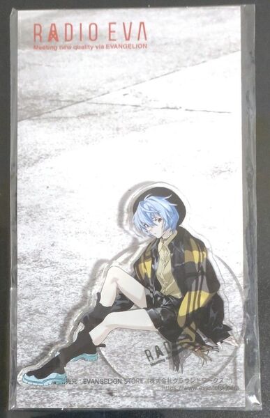 EVANGELION STORE RADIO EVA 綾波レイ アクリルスタンド