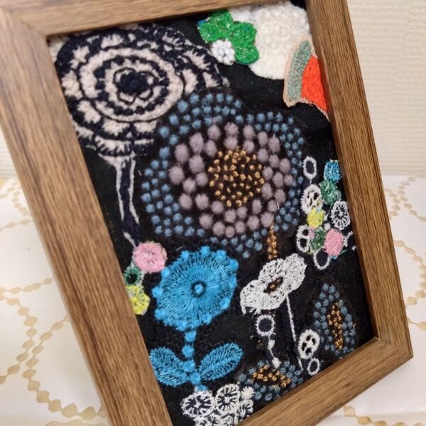 【ミナペルホネン】日本の夏!ミナの花火大会!ハンドメイド コラージュ ハギレ