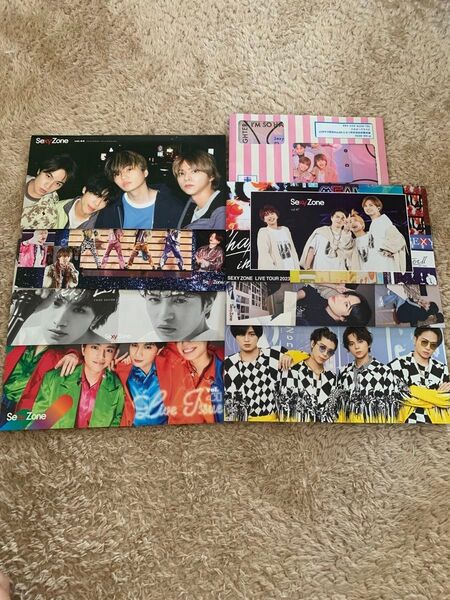 SexyZone+timelesz ファンクラブ 会報 vol 41〜47 +バースデーカード timelesz voi 1
