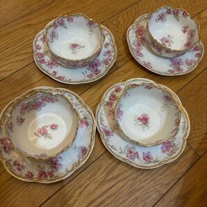 France Limoges ヴィンテージ ティーカップセット