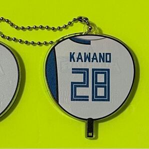 マイナビオールスター2024 シークレットうちわ型アクリルキーチェーン #26 田中正義 #28 河野竜生 #30 郡司裕也