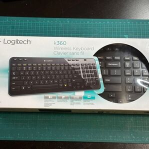 Logitech ワイヤレス キーボード K360 Glassy Black US配列 並行輸入 新品未使用品