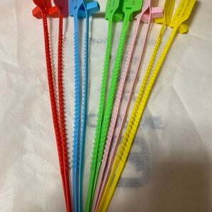 プリント 2020 10本 最終値下げ 色変更なし プリントタグ ジップタグ ジップタイ