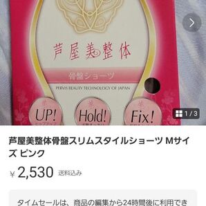 芦屋美整体骨盤スリムスタイルショーツ