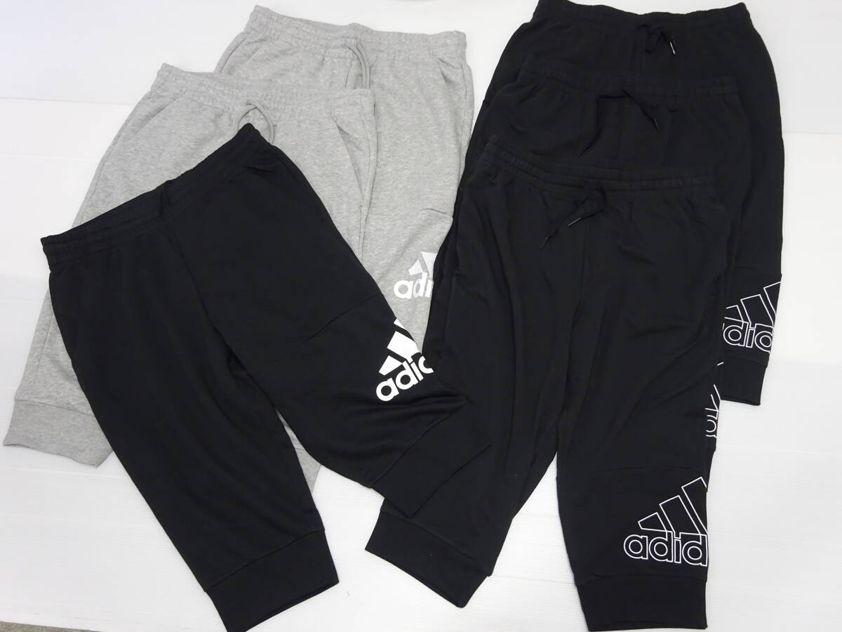 未使用 adidas アディダス エッセンシャルズ ビッグロゴ 3/4丈パンツ 