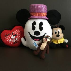 TDR ハロウィン2012ミッキー ぬいぐるみマグネット＊ディズニーまとめて☆