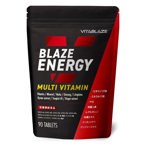 BLAZE ENERGY マルチビタミン & マルチミネラル 高麗人参