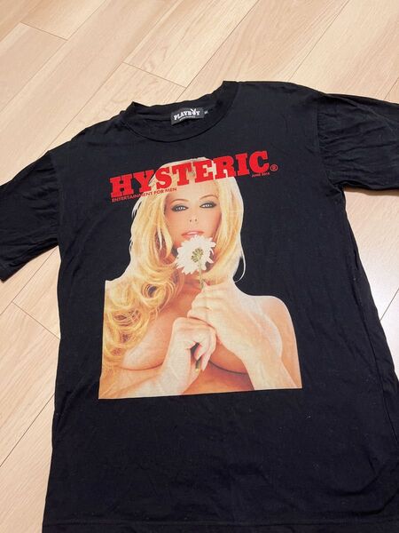 HYSTERIC PLAYBOY コラボ Tシャツ 古着
