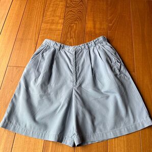 ショートパンツ タックハーフパンツ