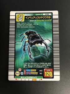 ムシキング　2005ファーストプラス　インぺリアリスツヤクワガタ　039 美品♪管理番号1136