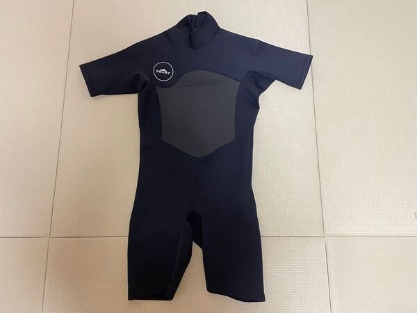 【新品】ウェットスーツ スプリング 2mm ジャージ サイズL WETSUIT SPRING 黒ブラック サーフィン ダイビング