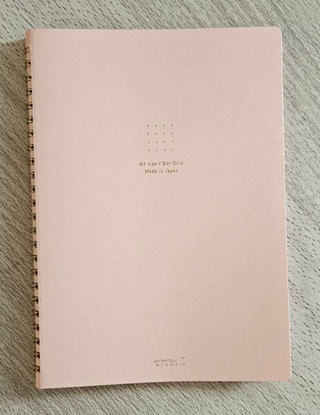 MIDORI A5size/Dot Grid リングノート 4冊セット