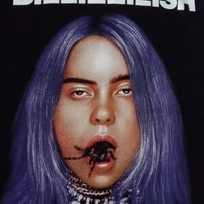 歌姫 ビリー・アイリッシュ 蜘蛛 バンドTシャツ(M)モ11