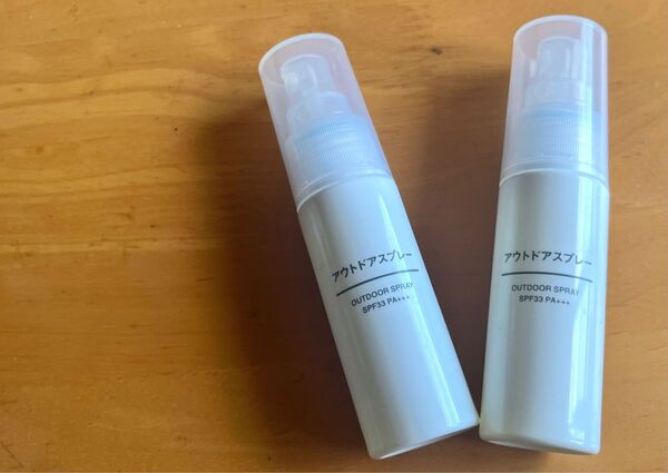 MUJI 無印良品 アウトドアスプレー2本