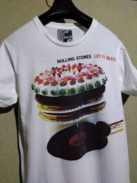 【送料無料】ローリングストーンズ Rolling Stones Let It Bleed ロックTシャツ Too fast to live too Young To die