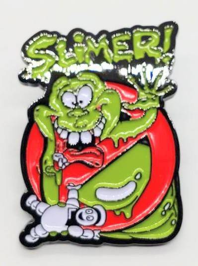 送料無料 ゴーストバスターズ スライム ピンブローチ ピンズ PINS バッジ バッヂ アメリカン雑貨 スマアク