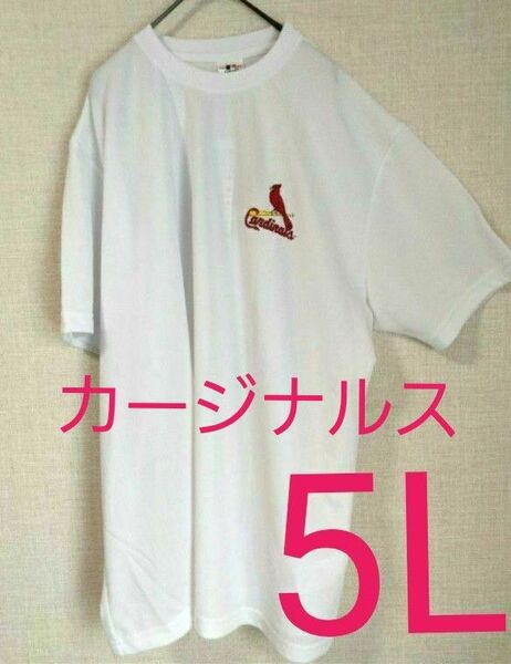 新品未使用品 メンズ5L MLB カージナルス 半袖Tシャツ 大きいサイズ