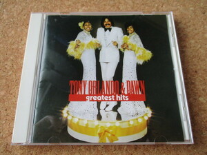 トニー・オーランド＆ドーン/Tony Orlando & Dawn Greatest Hits 90年 大傑作・大名盤♪ 国内盤♪ 廃盤♪！ 究極濃厚ベスト♪ ビクター盤♪