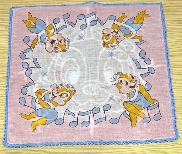 ディズニーストア ガーゼタオルハンカチ クラリス ハンドタオル