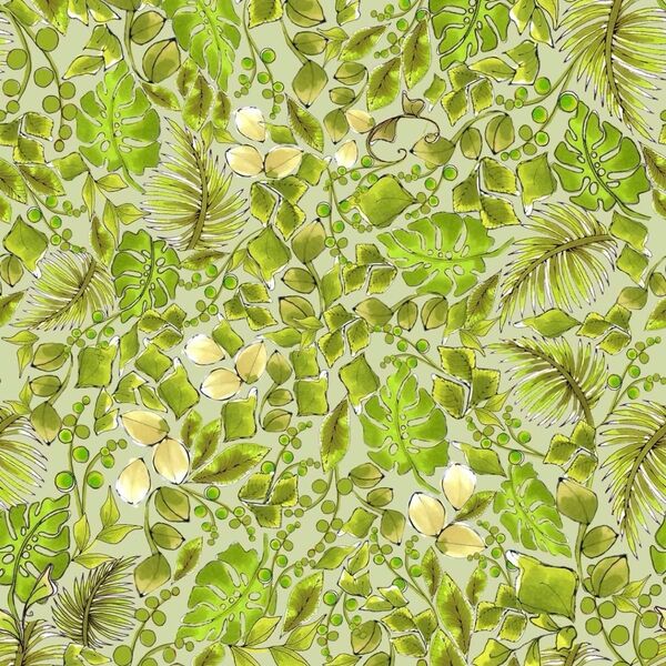 ロラライハリス生地 Lotsa Leaves110×45